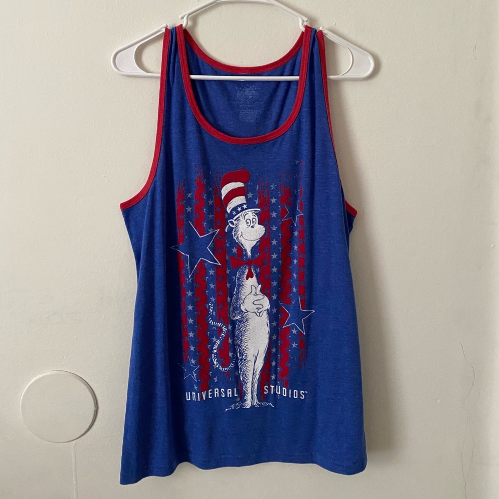 Cat & The Hat Tank Top